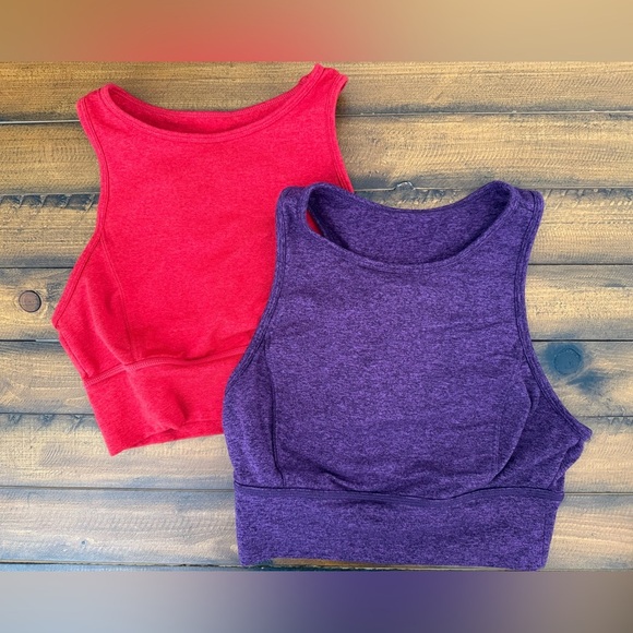 JoyLab Other - JoyLab Women’s Red and Purple Sports Bras Size Small 2pk
